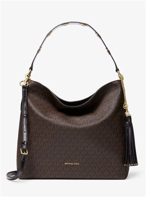 brooklyn tote michael kors|brooklyn large leather shoulder bag.